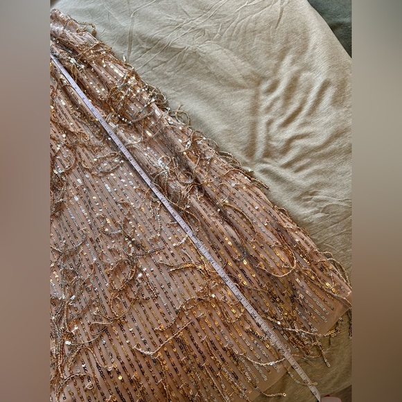 Sequin Fringe Hem Mini Dress - Picture 6 of 10